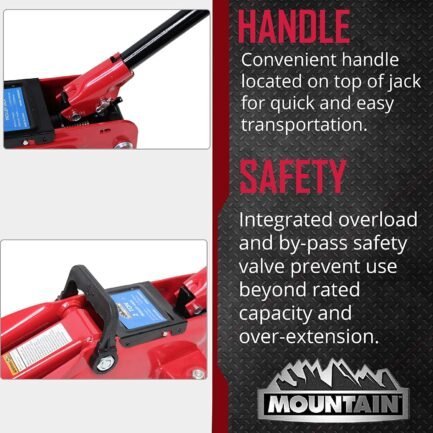 mountain mtn22007 2 ton trolley jack mountain mtn22007 2 ton trolley jack