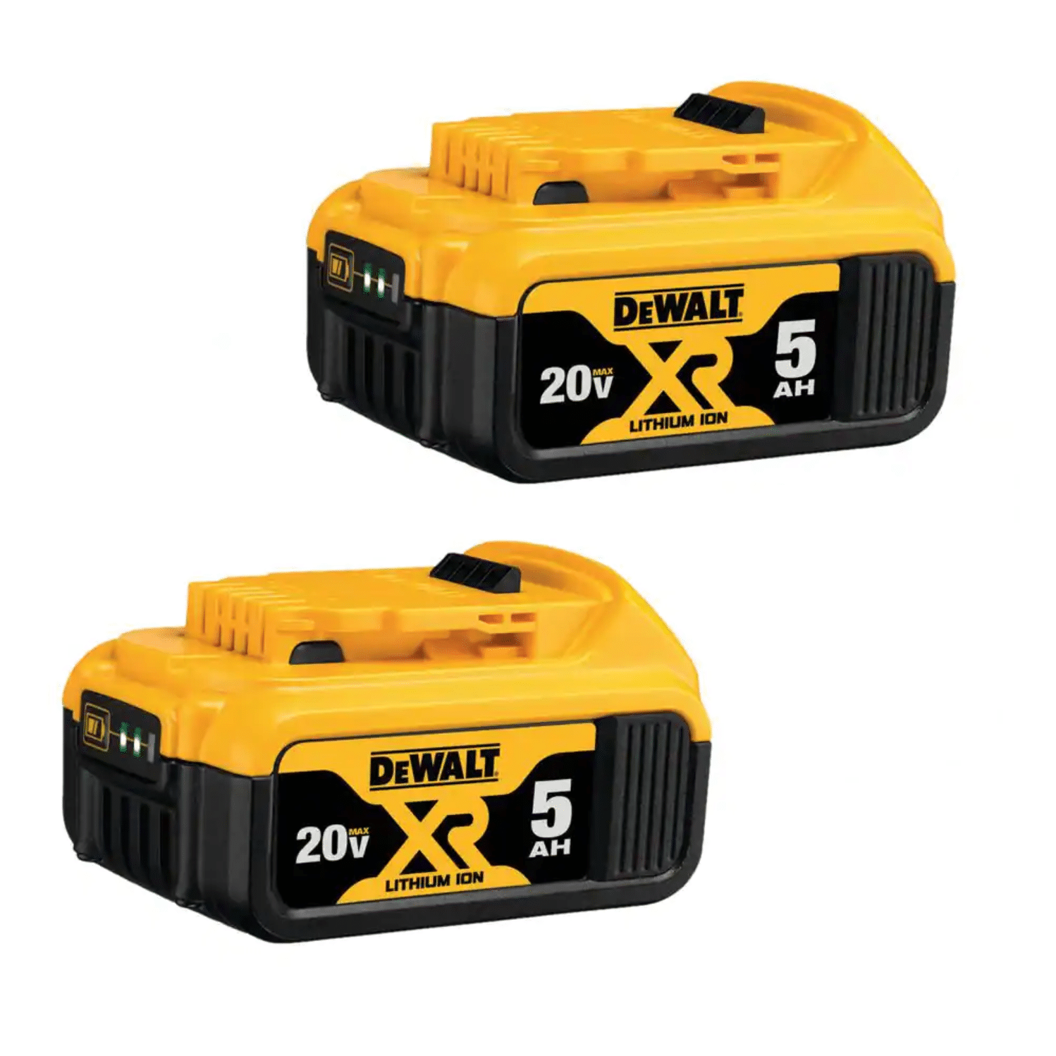 dw 20v max xr 20v battery�� 5.0 ah�� 2 pack (dcb205 2) dw 20v max xr 20v battery�� 5.0 ah�� 2 pack (dcb205 2)