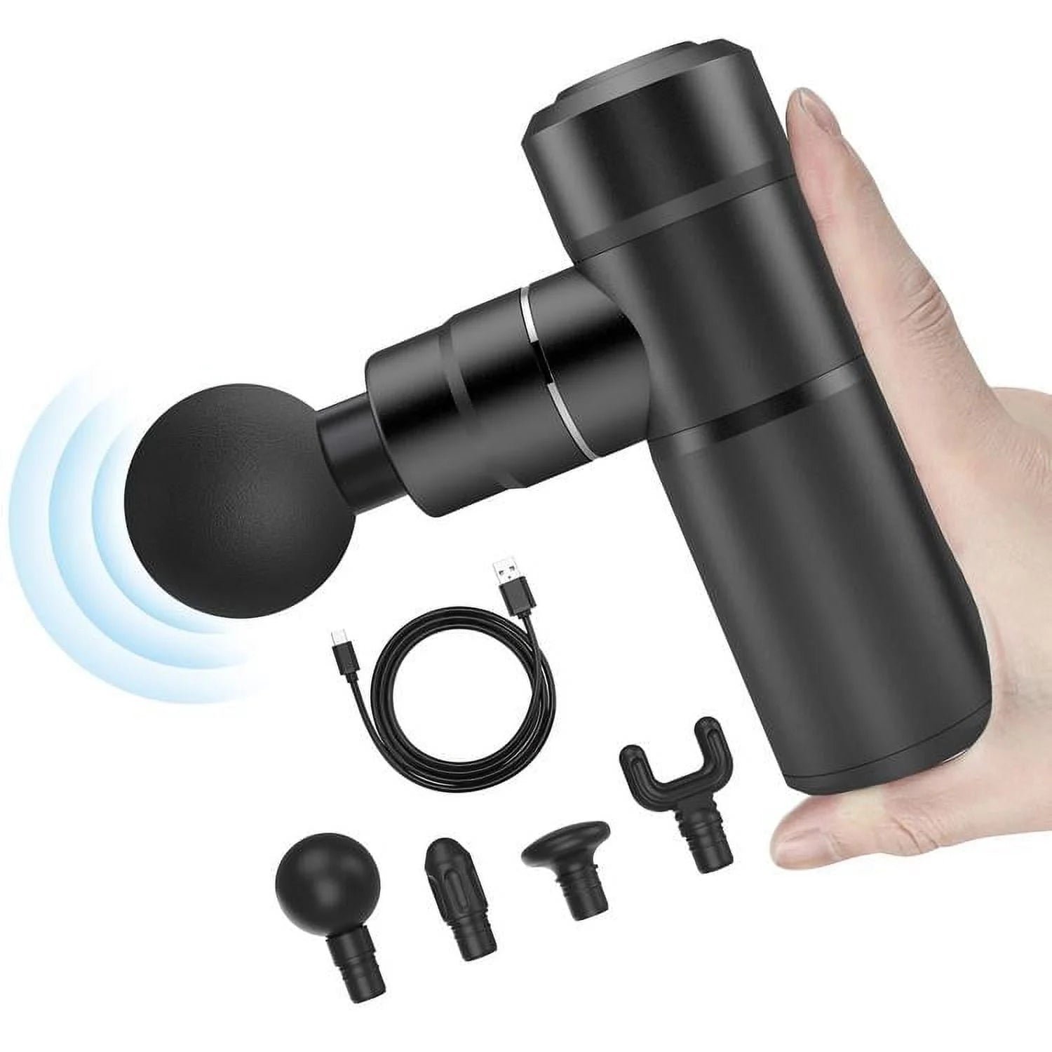comfier mini massage gun deep tissue muscle massager for back neck body muscle relief, usb charging, quiet&portable, gift comfier mini massage gun deep tissue muscle massager for back neck body muscle relief, usb charging, quiet&portable, gift