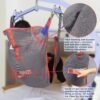 ez assistive universal full body patient lift sling, mesh fabric patient sling transfer and bathing aids, 500lb weight capacity ez assistive universal full body patient lift sling, mesh fabric patient sling transfer and bathing aids, 500lb weight capacity