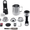 breville bes870bsxl barista express espresso machine, black sesame breville bes870bsxl barista express espresso machine, black sesame