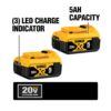 dw 20v max xr 20v battery�� 5.0 ah�� 2 pack (dcb205 2) dw 20v max xr 20v battery�� 5.0 ah�� 2 pack (dcb205 2)