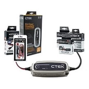 ctek 40 206 mxs 5.0 12 volt battery charger and maintainer and family kit