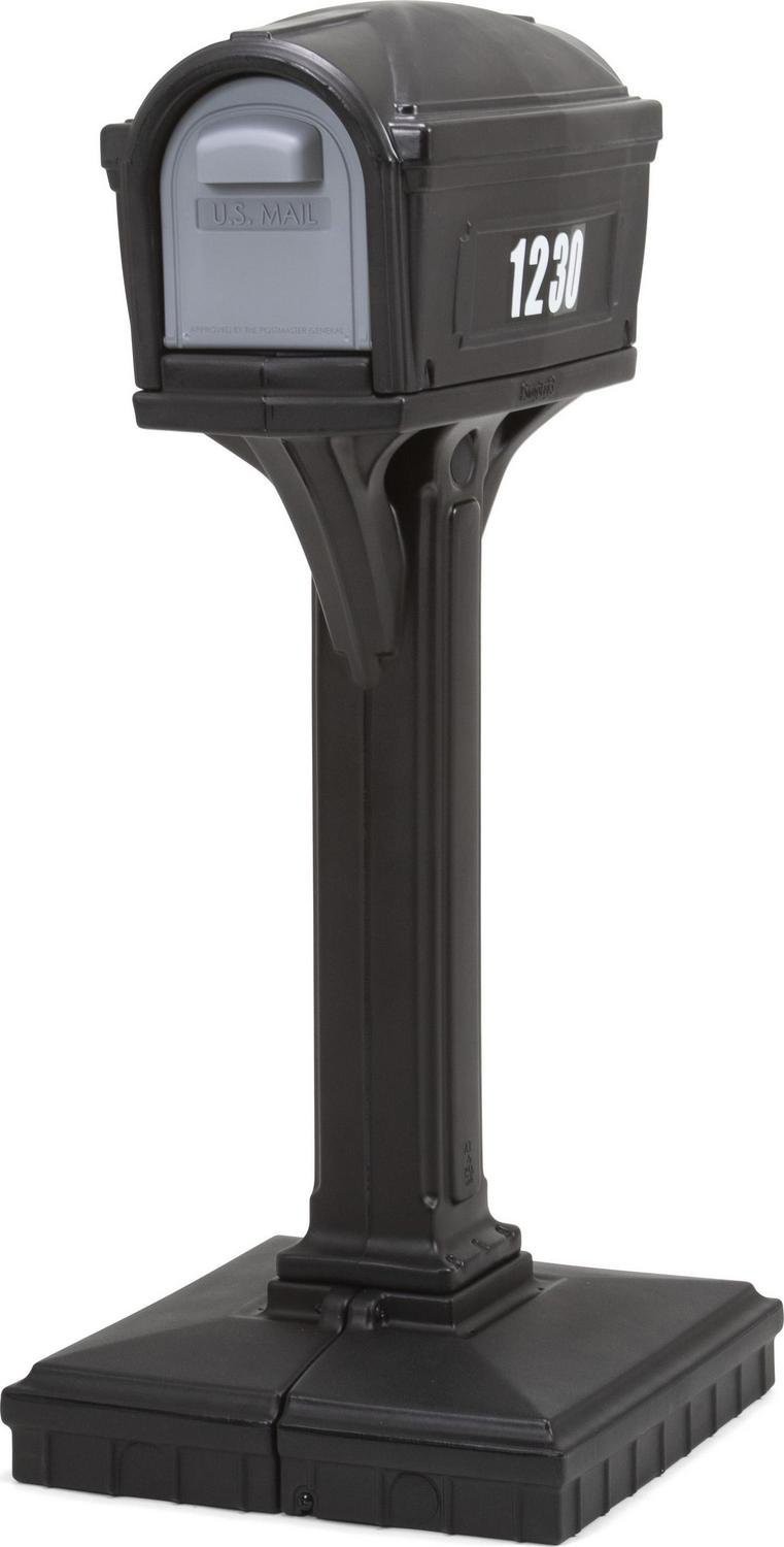 simplay3 dig free easy up classic black plastic mailbox simplay3 dig free easy up classic black plastic mailbox