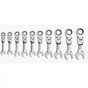 Store gearwrench 10 piece metric stubby flex ratcheting wrench set