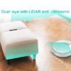 360 – s9 lidar dual eye vacuum+mop combo robot cleaner – white 360 – s9 lidar dual eye vacuum+mop combo robot cleaner – white