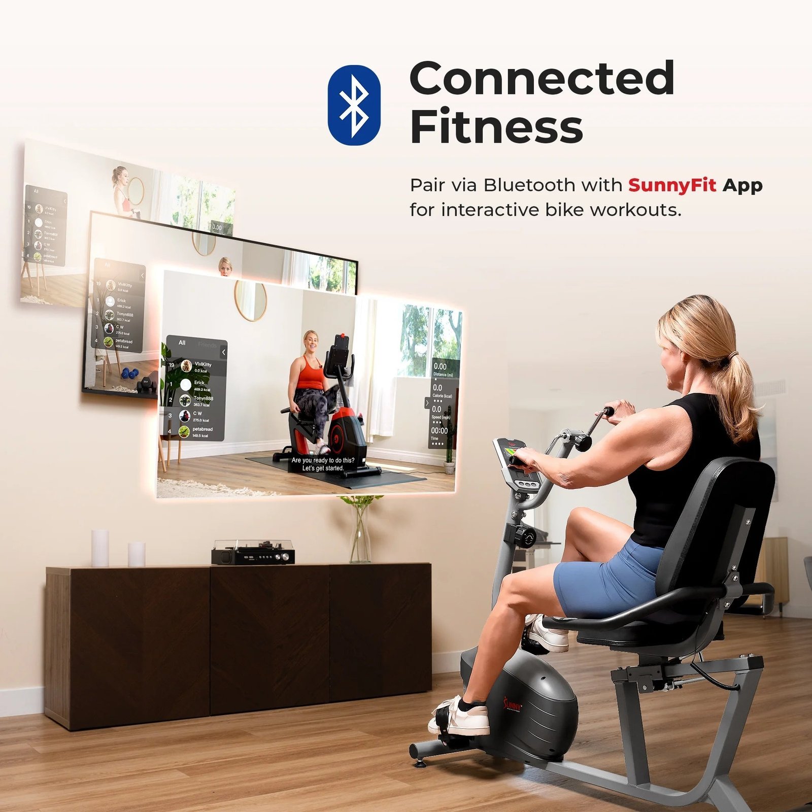 sunny health & fitness smart magnetic recumbent bike with hand cycle sf rb423034 quantity 1 +add to cart sku: 185565389 sunny health & fitness smart magnetic recumbent bike with hand cycle sf rb423034 quantity 1 +add to cart sku: 185565389