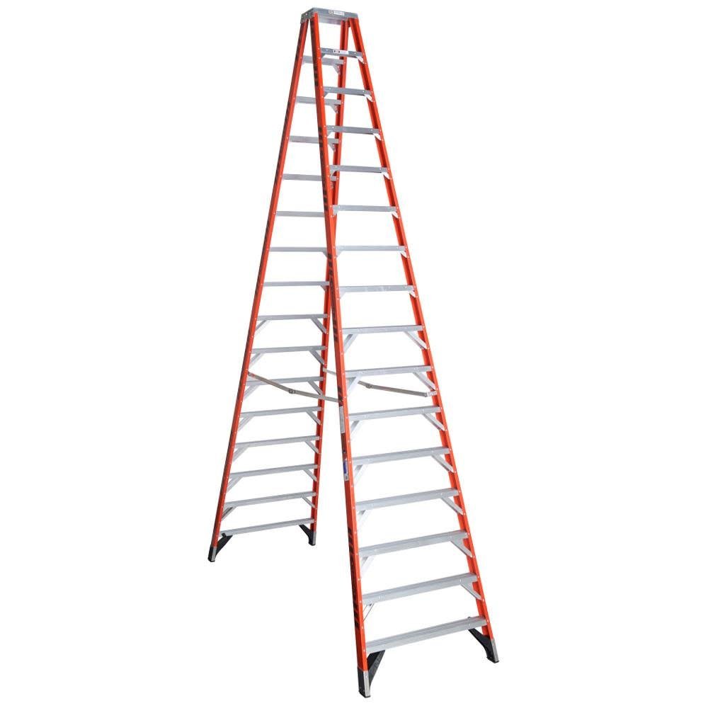 16 ft. type ia fiberglass twin ladder 16 ft. type ia fiberglass twin ladder