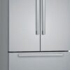 bosch – 800 series 21 cu. ft. french door counter depth smart refrigerator – stainless steel bosch – 800 series 21 cu. ft. french door counter depth smart refrigerator – stainless steel