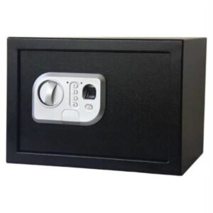 electronic safe with fingerprint lock for business or home ? digital biometric safe with 2 override keys for jewelry cash and more by stalwart