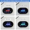 compact portable household clothes dryer with led display, 2.6cuft drum dryer – white, 110v 4kg capacity, energy efficient home appliance compact portable household clothes dryer with led display, 2.6cuft drum dryer – white, 110v 4kg capacity, energy efficient home appliance