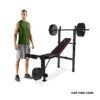 cap strength adjustable standard combo weight bench with rack and leg extension and 90 lb. vinyl weight set💝 last day for clearance cap strength adjustable standard combo weight bench with rack and leg extension and 90 lb. vinyl weight set💝 last day for clearance