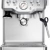 breville – the infuser manual espresso machine with 15 bars of pressure, milk frother and water filtration – silver breville – the infuser manual espresso machine with 15 bars of pressure, milk frother and water filtration – silver