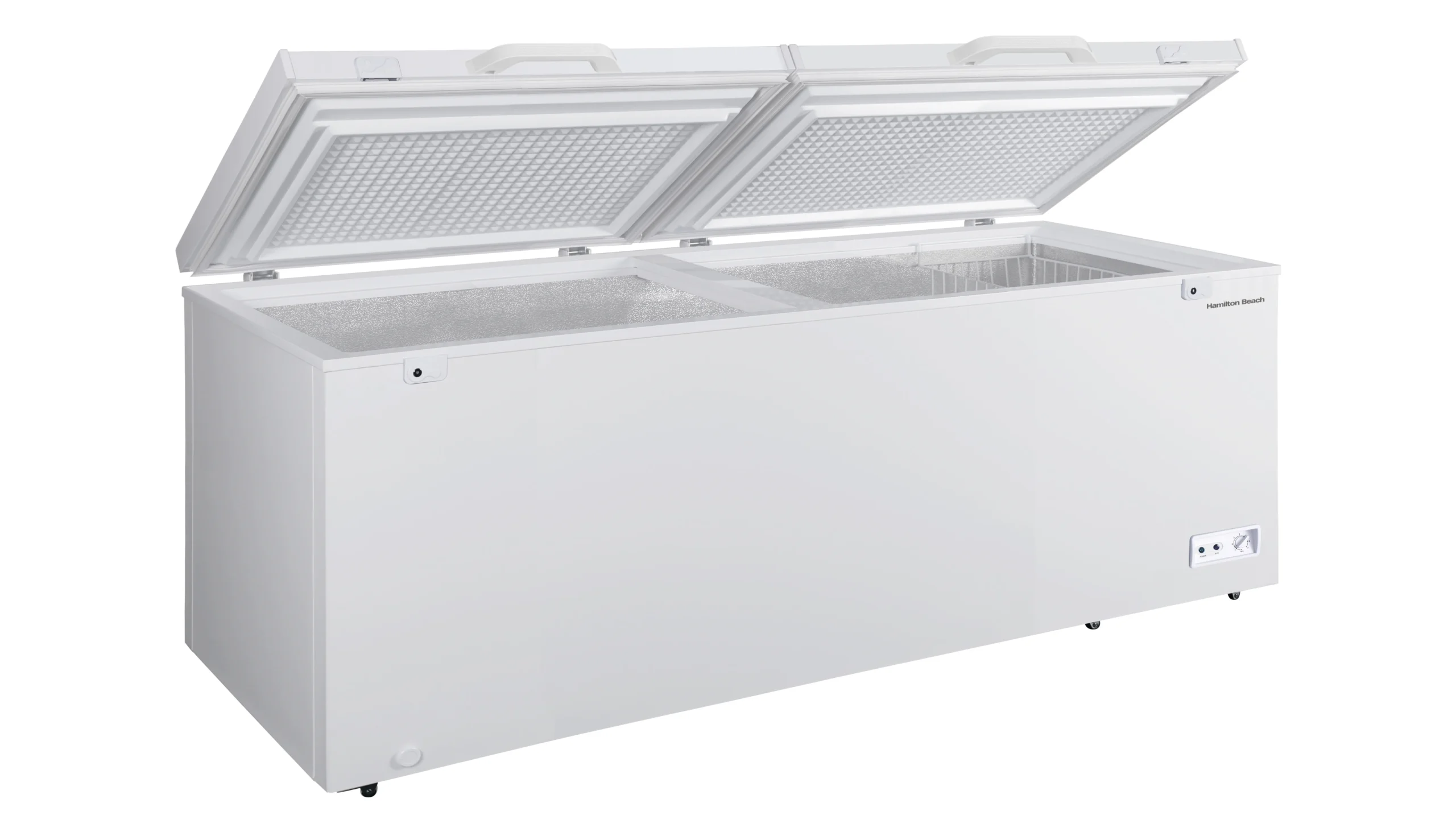 hamilton beach 21 cu. ft. chest freezer – double doors, hz9212 (white) hamilton beach 21 cu. ft. chest freezer – double doors, hz9212 (white)