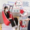 ez assistive hoyer lift sling for patient transfer,patient lift sling for divided leg,hoyer sling transfer and lift patient safely, 500lb weight capacity ez assistive hoyer lift sling for patient transfer,patient lift sling for divided leg,hoyer sling transfer and lift patient safely, 500lb weight capacity
