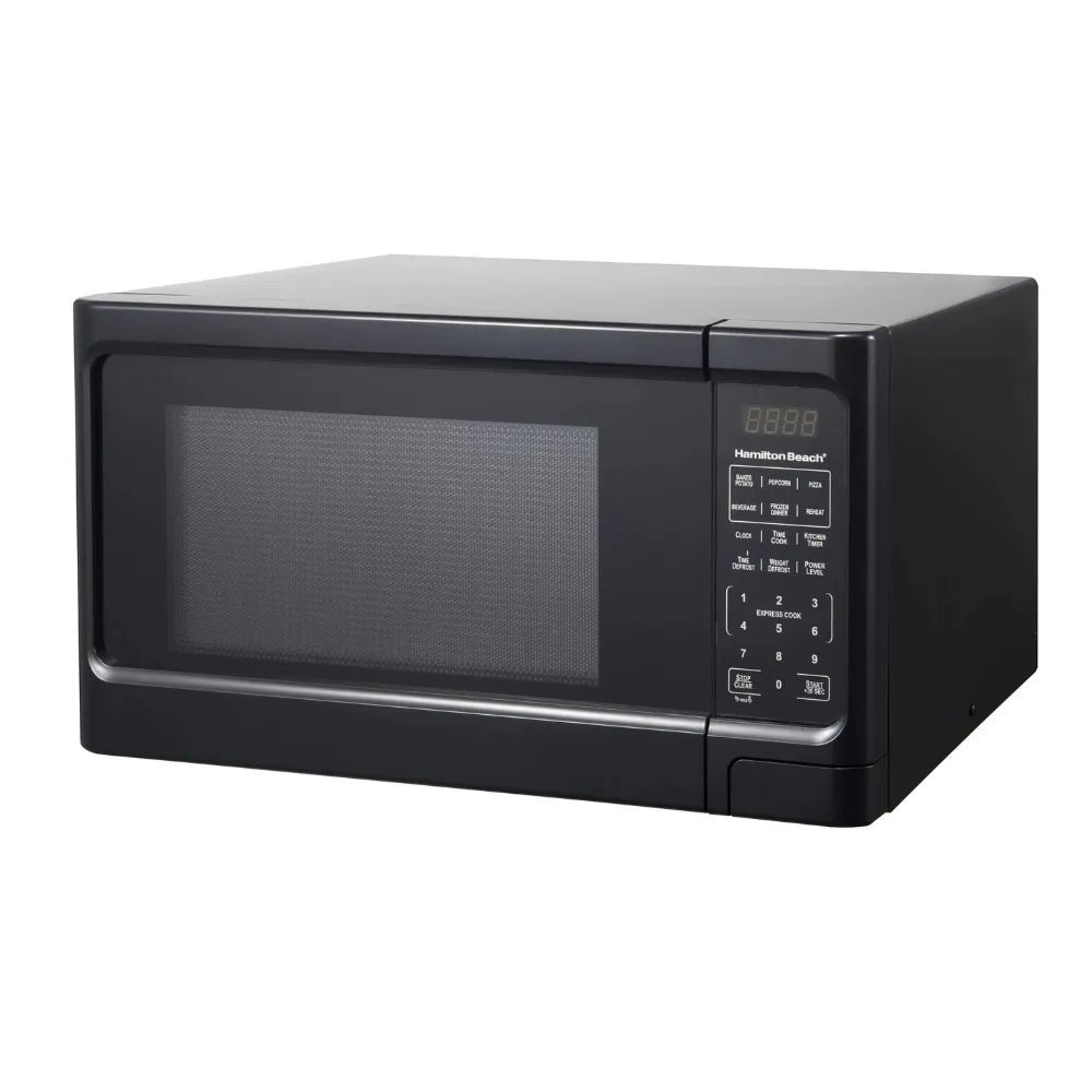 Store hamilton beach 1.1 cu. ft. black digital microwave oven