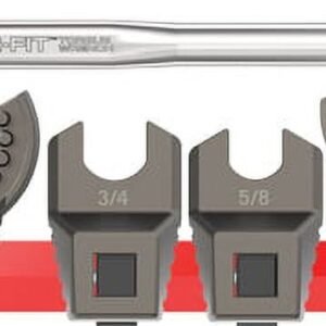 real avid master fit a2 – crowfoot wrench set 5 pieces