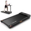 ancheer walking pad treadmill&under desk treadmill for home&office, speed range 0.6~3.8mph, 240 lbs weight capacity ancheer walking pad treadmill&under desk treadmill for home&office, speed range 0.6~3.8mph, 240 lbs weight capacity