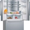 bosch – 800 series 21 cu. ft. french door counter depth smart refrigerator – stainless steel bosch – 800 series 21 cu. ft. french door counter depth smart refrigerator – stainless steel