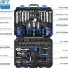 dekopro 118 piece tool kit professional auto repair tool set combination package socket wrench with most useful mechanics tools dekopro 118 piece tool kit professional auto repair tool set combination package socket wrench with most useful mechanics tools
