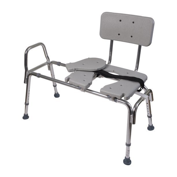 dmi tub transfer bench and sliding shower chair, heavy duty non slip aluminum body and seat dmi tub transfer bench and sliding shower chair, heavy duty non slip aluminum body and seat
