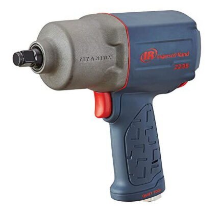 1/2″ air impact wrench, quiet, 1300 ft lbs nut busting torque, pistol grip, titanium hammercase 1/2″ air impact wrench, quiet, 1300 ft lbs nut busting torque, pistol grip, titanium hammercase