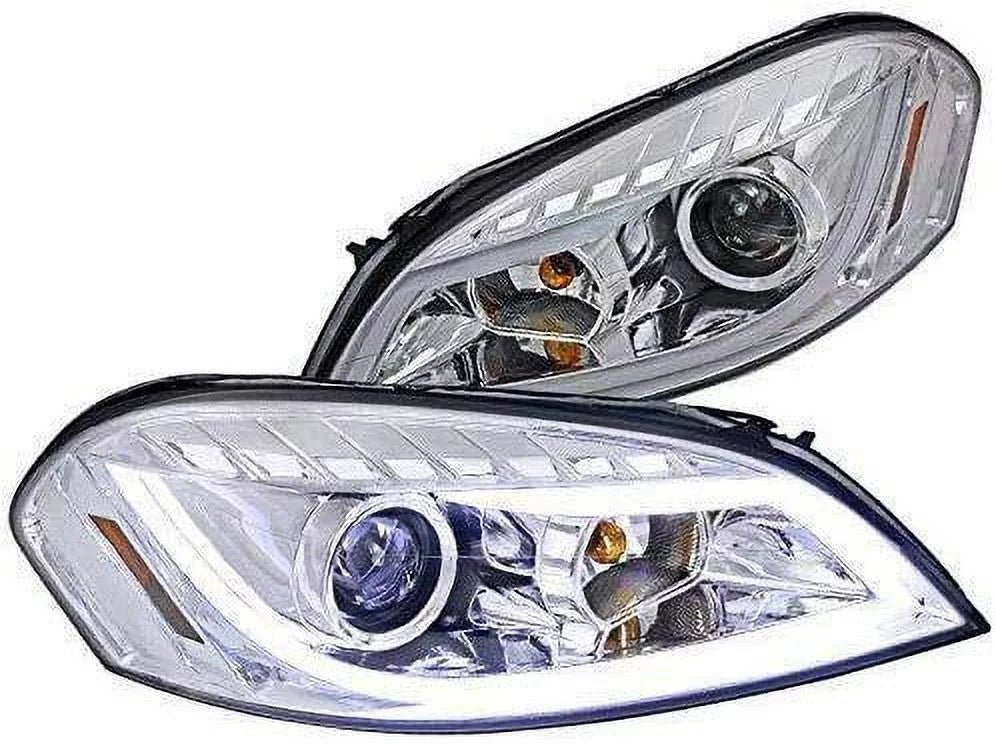 drl led light bar strip projector headlight head lamp replacement in chrome housing clear lens made for and compatible with 2006 – 2013 chevy chevrolet impala 06 07 08 09 10 11 12 13 drl led light bar strip projector headlight head lamp replacement in chrome housing clear lens made for and compatible with 2006 – 2013 chevy chevrolet impala 06 07 08 09 10 11 12 13