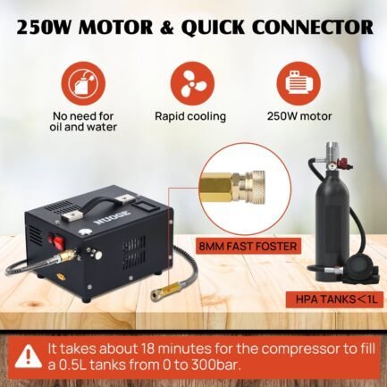 nuoge pcp air compressor,4500psi 12v dc or 110v ac w/converter paintball/scuba tank compressor pump nuoge pcp air compressor,4500psi 12v dc or 110v ac w/converter paintball/scuba tank compressor pump