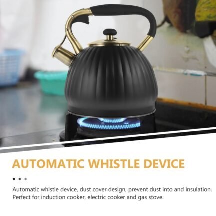 Store elegant and modern quality stainless steel teakettle for discerning tea connoisseurs – durable japanese soda kettle with a sleek touch of nostalgia – classic and reliable choice for lover