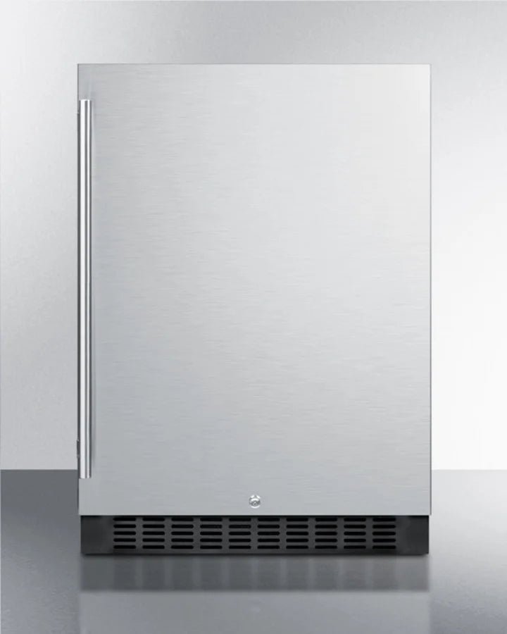 24″ wide built in all refrigerator, stainless steel cabinet 24″ wide built in all refrigerator, stainless steel cabinet