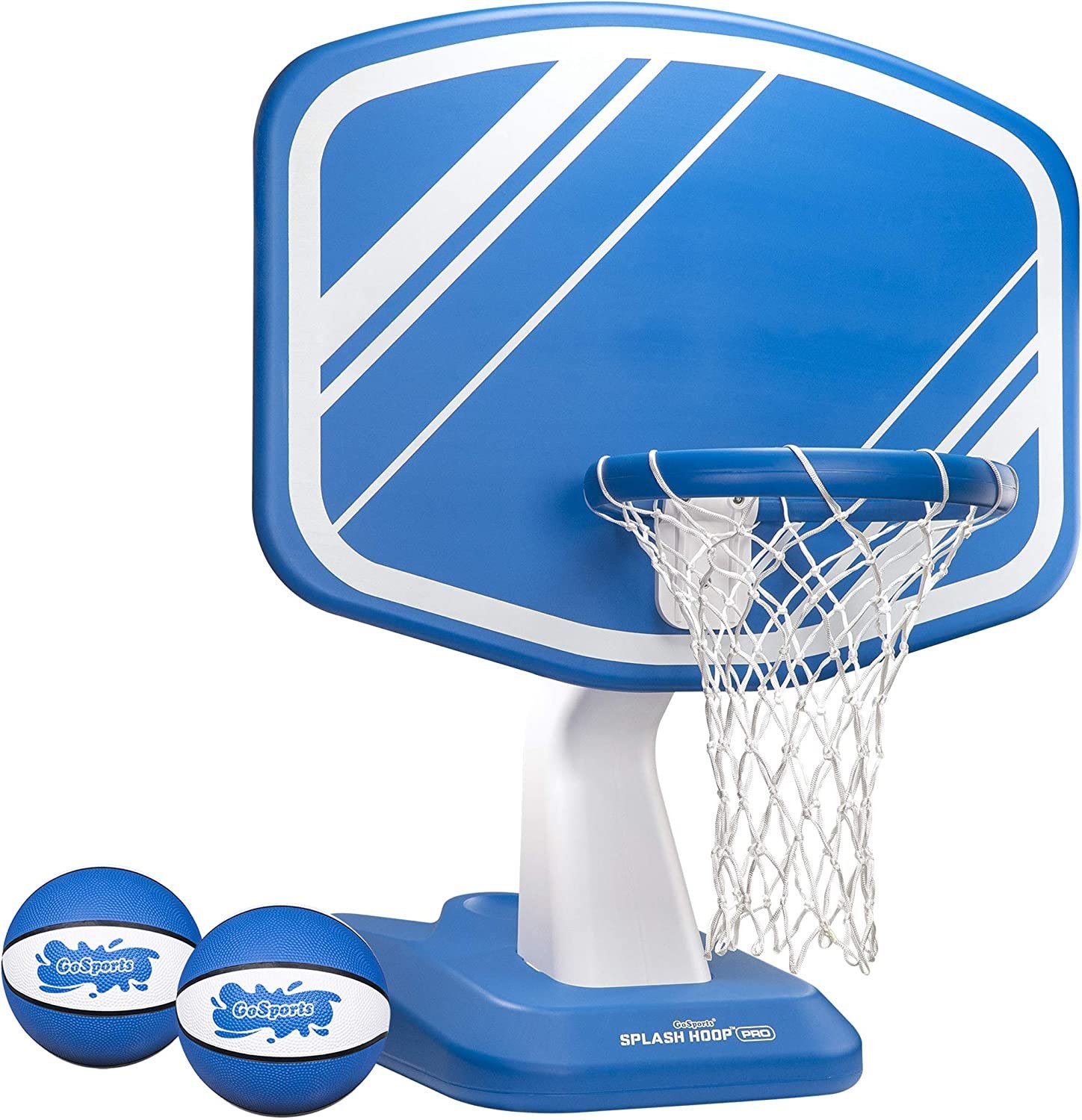 gosports splash hoop swimming pool basketball game�� includes poolside water basketball hoop�� 2 balls and pump gosports splash hoop swimming pool basketball game�� includes poolside water basketball hoop�� 2 balls and pump