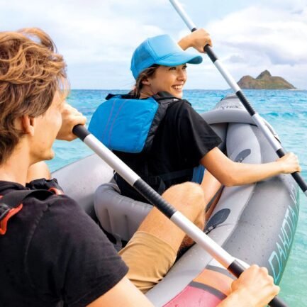 open box intex dakota k2 2 person vinyl inflatable kayak with oars and pump open box intex dakota k2 2 person vinyl inflatable kayak with oars and pump
