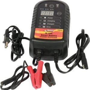 battery doctor digital battery charger maintainer auto plastic 12/24v cec 20068