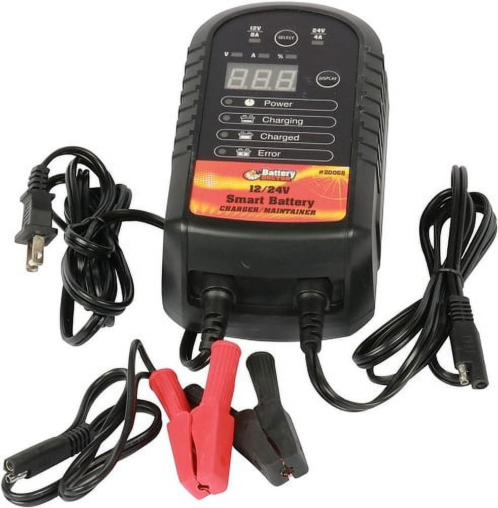 battery doctor digital battery charger maintainer auto plastic 12/24v cec 20068 battery doctor digital battery charger maintainer auto plastic 12/24v cec 20068