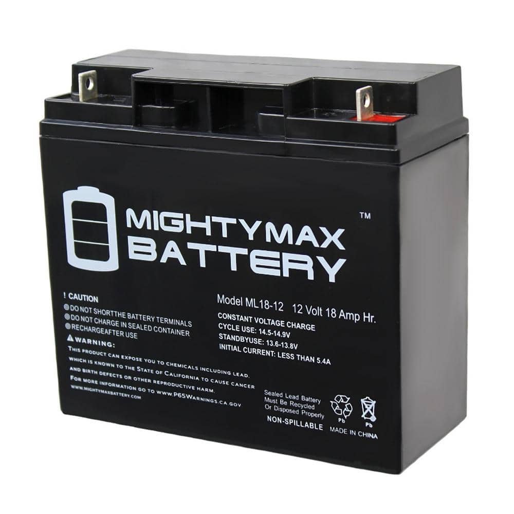 mighty max battery 12v 18ah sla battery for black decker cmm1200 mower max3468191 mighty max battery 12v 18ah sla battery for black decker cmm1200 mower max3468191
