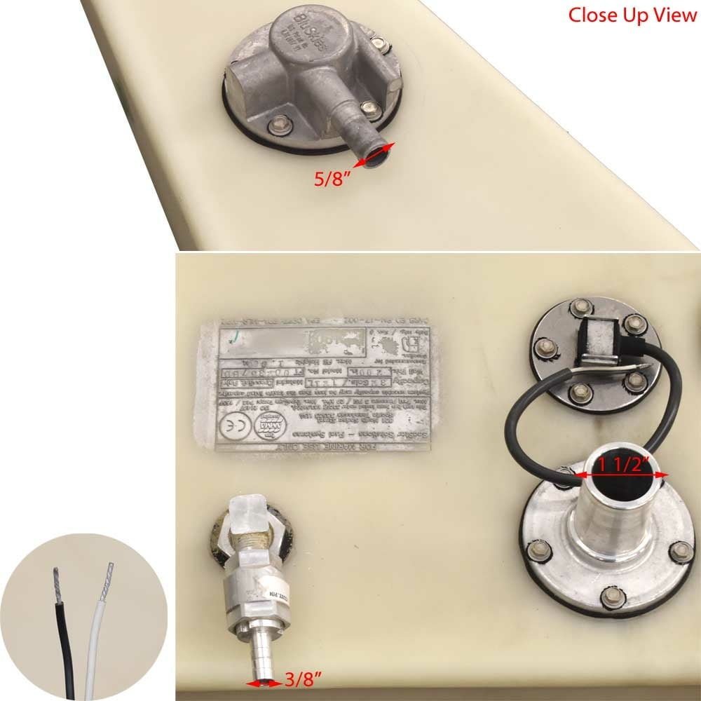 dometic pontoon boat gas fuel tank ft002357bd | polyethylene 32 gallon dometic pontoon boat gas fuel tank ft002357bd | polyethylene 32 gallon