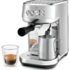 breville – the bambino plus espresso machine with 15 bars of pressure and milk frother – stainless steel breville – the bambino plus espresso machine with 15 bars of pressure and milk frother – stainless steel