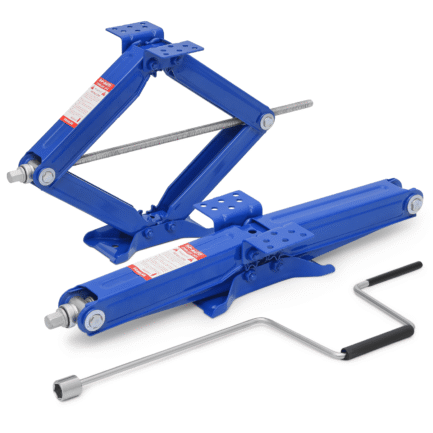 m auto 2.5 ton scissor jack set of 2, 5000lbs heavy duty car jack kit for changing tires tools, stabilizer leveling scissor jacks with handle, blue m auto 2.5 ton scissor jack set of 2, 5000lbs heavy duty car jack kit for changing tires tools, stabilizer leveling scissor jacks with handle, blue