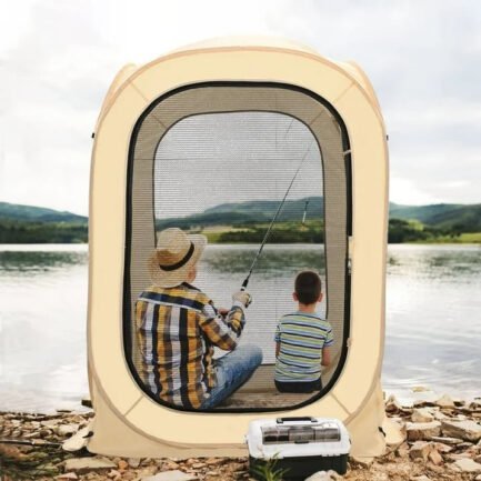 lilypelle 4.3′ x 4.3′ instant screen house, portable screen room,canopy pop up screen tentwith carry bag for patio, backyard, deck & outdoor activities lilypelle 4.3′ x 4.3′ instant screen house, portable screen room,canopy pop up screen tentwith carry bag for patio, backyard, deck & outdoor activities
