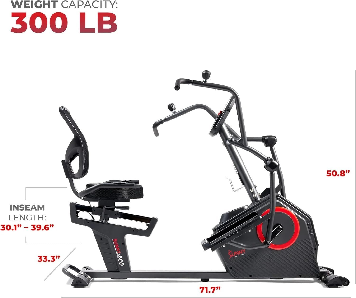 sunny health & fitness electromagnetic recumbent cross trainer exercise elliptical bike w/arm exercisers, easy access seat & exclusive sunnyfit® app enhanced bluetooth connectivity – sf rbe4886smart… sunny health & fitness electromagnetic recumbent cross trainer exercise elliptical bike w/arm exercisers, easy access seat & exclusive sunnyfit® app enhanced bluetooth connectivity – sf rbe4886smart…