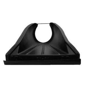 advanced drainage systems 12 in. â 15 in. plastic end section kit, black 1215np