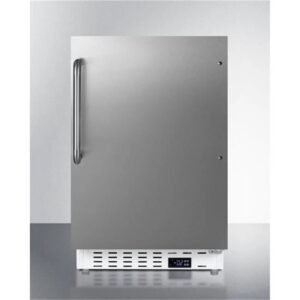 32 x 19.88 x 22.5 in. ada compliant built in freestanding manual defrost all freezer, white cabinet