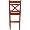 acme tartys counter height chair (set 2) in cherry finish acme tartys counter height chair (set 2) in cherry finish