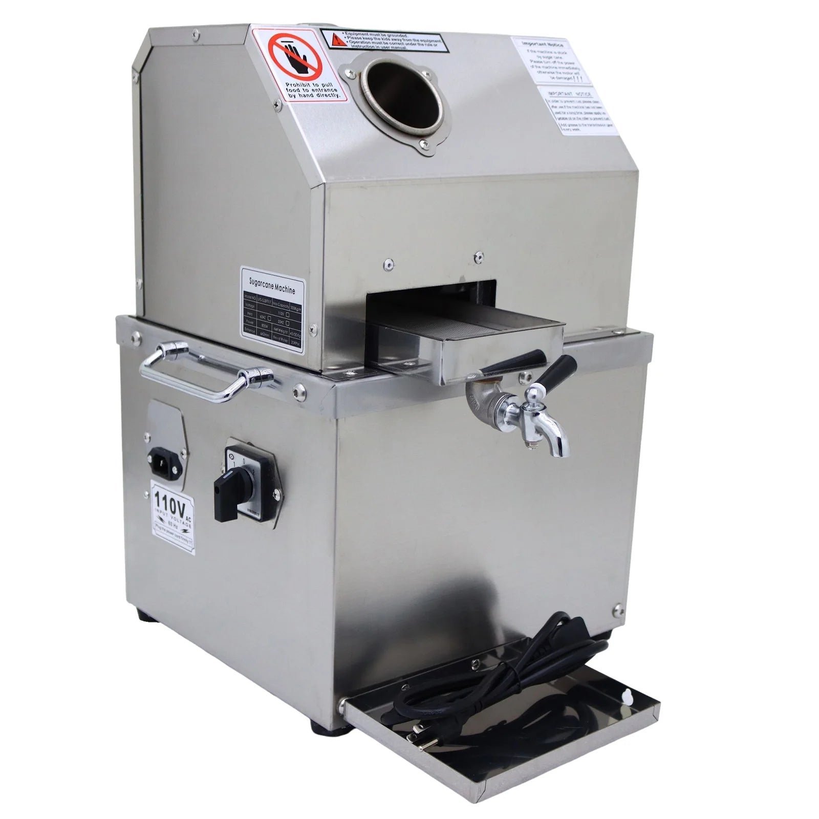 eqcotwea electric sugar cane juicer press machine sugarcane juice extractor commercial juicing kumquat citrus ginger eqcotwea electric sugar cane juicer press machine sugarcane juice extractor commercial juicing kumquat citrus ginger