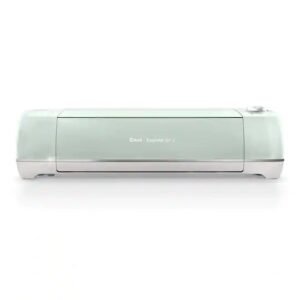 cricut explore air 2 – a diy cutting machine for all crafts, create customized cards, home decor and more, bluetooth connectivity, compatible with ios, android, windows and mac, mint