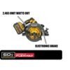 flexvolt 60v max* 7 1/4 worm drive style saw (9.0ah battery) kit dcs577x1 from flexvolt 60v max* 7 1/4 worm drive style saw (9.0ah battery) kit dcs577x1 from