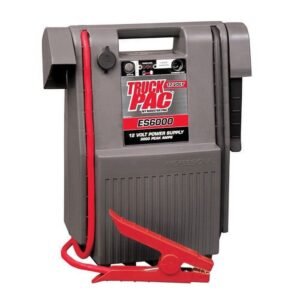 booster pac es6000ke 1,200 peak amp 12v jump starter