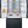 bosch – 800 series 21 cu. ft. french door counter depth smart refrigerator – black stainless steel bosch – 800 series 21 cu. ft. french door counter depth smart refrigerator – black stainless steel