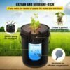 5 gallon 5 bucket dwc hydroponic system for deep water culture 5 gallon 5 bucket dwc hydroponic system for deep water culture