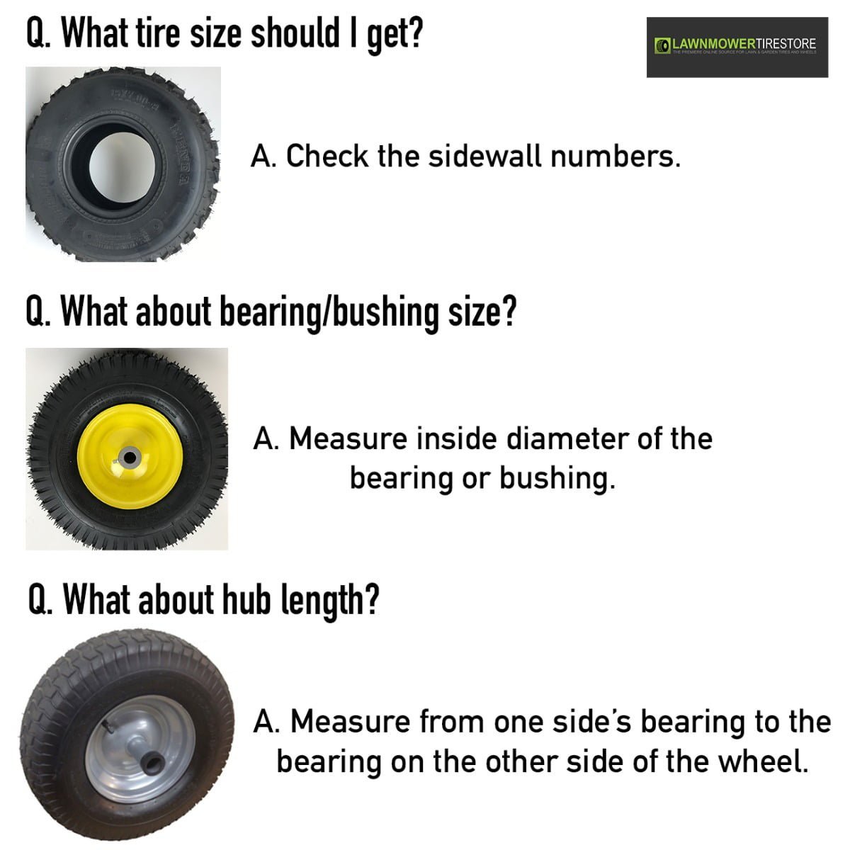 set of 2 – 15×6.00 6 lawn mower tire and rim – fits on 3/4 inch axle set of 2 – 15×6.00 6 lawn mower tire and rim – fits on 3/4 inch axle